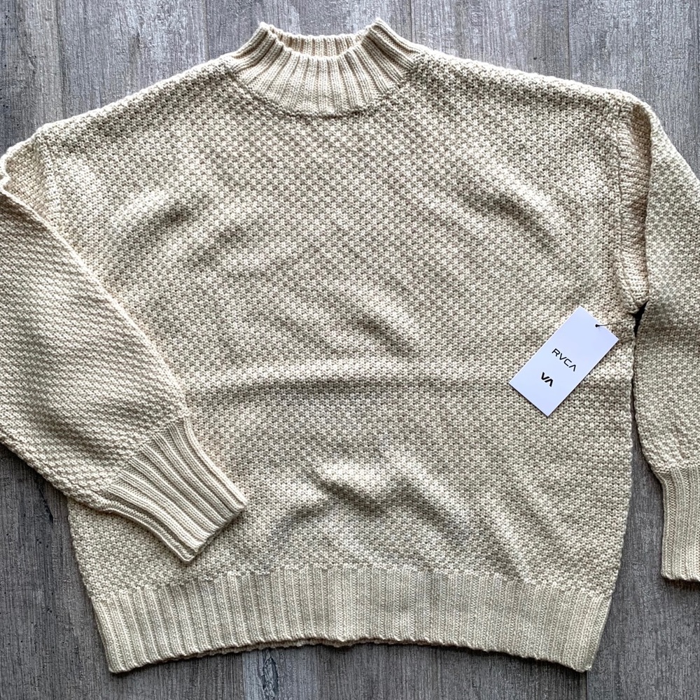 π₯π₯RVCA - MOCK NECK VOLT SWEATERπ₯π₯ - Picture 4 of 8